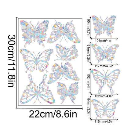 Naklejki na Okno z Tęczą