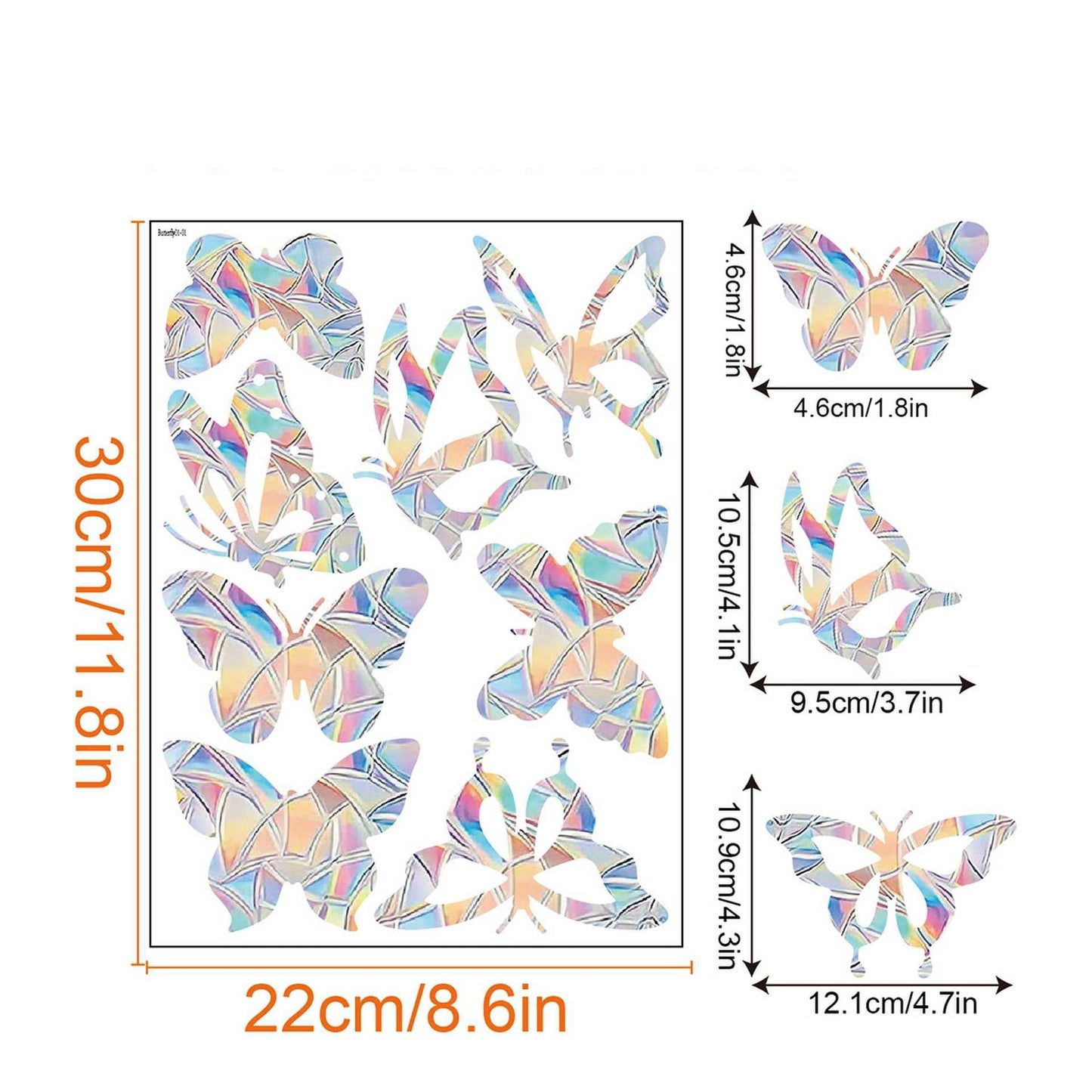 Naklejki na Okno z Tęczą