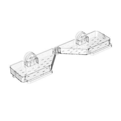 Składana Półka z Przyssawką do Łazienki