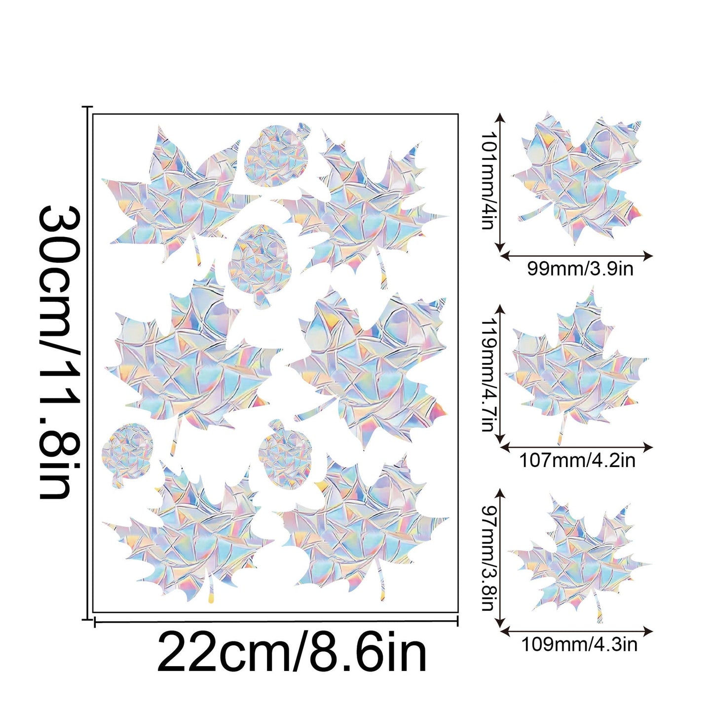 Naklejki na Okno z Tęczą
