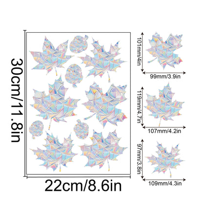 Naklejki na Okno z Tęczą