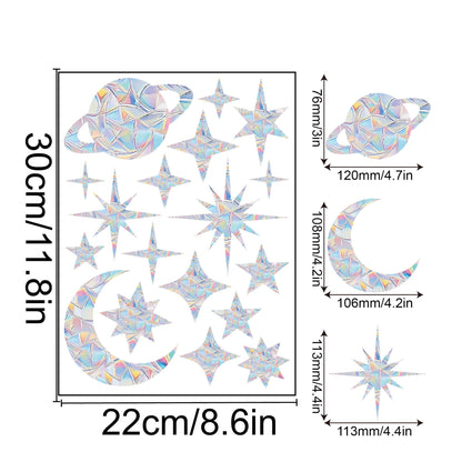 Naklejki na Okno z Tęczą