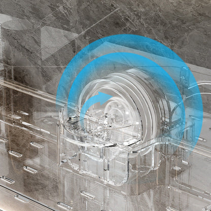 Składana Półka z Przyssawką do Łazienki