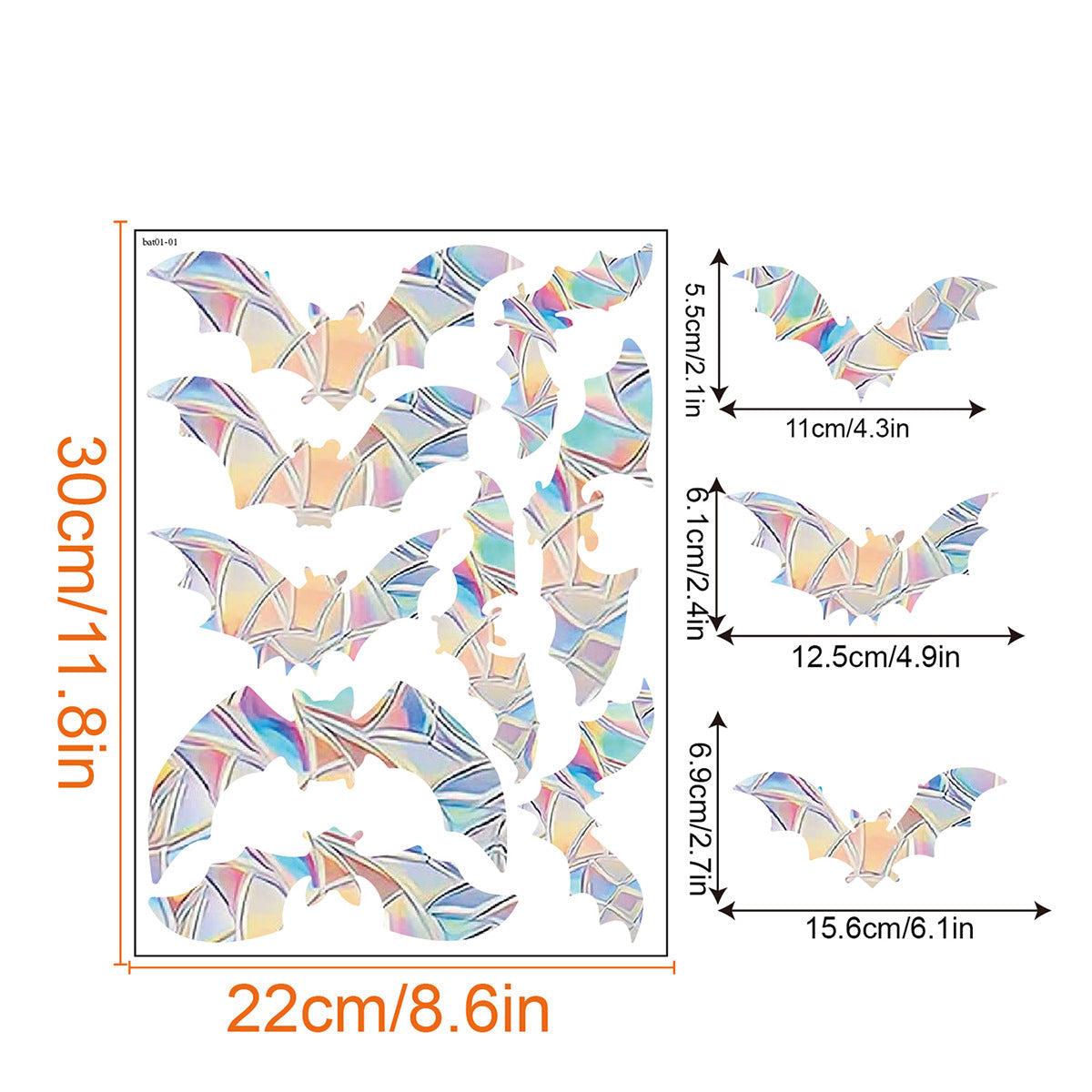 Naklejki na Okno z Tęczą