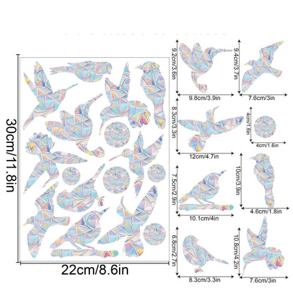 Naklejki na Okno z Tęczą