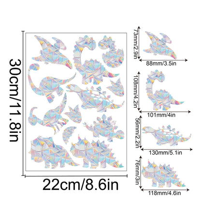 Naklejki na Okno z Tęczą