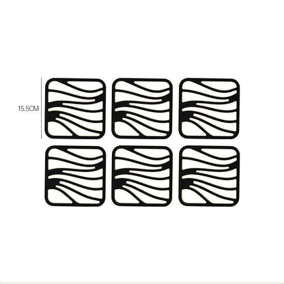 2w1 Podkładki Termiczne (Zestaw 6 Sztuk)