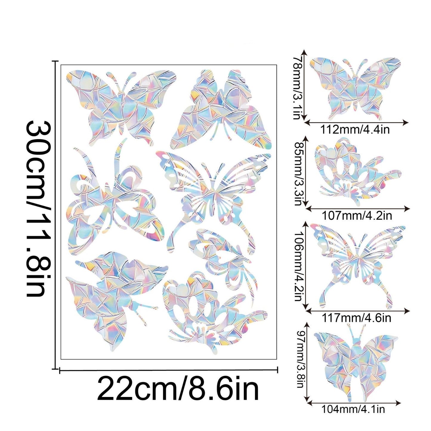 Naklejki na Okno z Tęczą