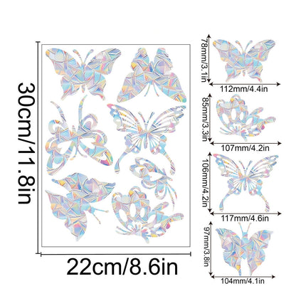 Naklejki na Okno z Tęczą