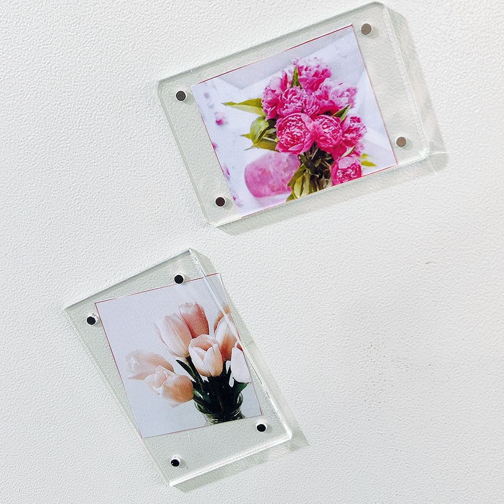 Magnetyczna Ramka Akrylowa na Zdjęcia – Zestaw 5 Sztuk