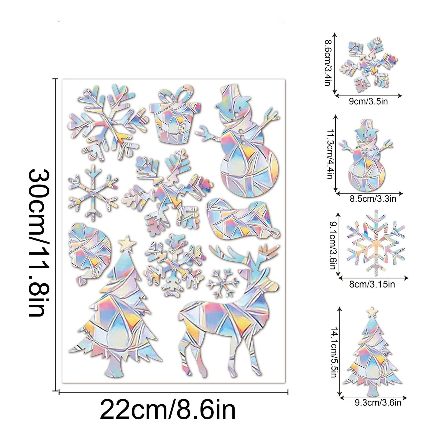 Naklejki na Okno z Tęczą
