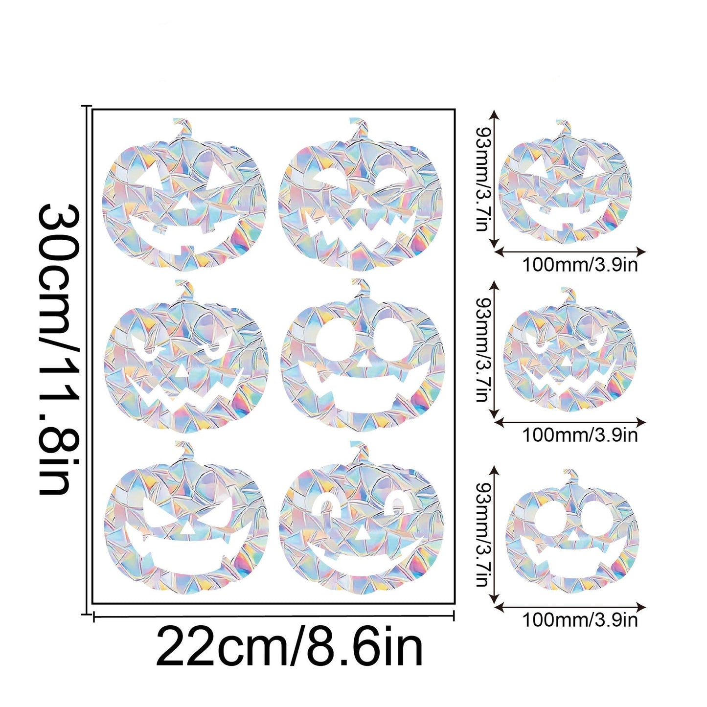 Naklejki na Okno z Tęczą