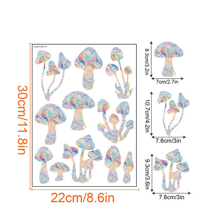 Naklejki na Okno z Tęczą