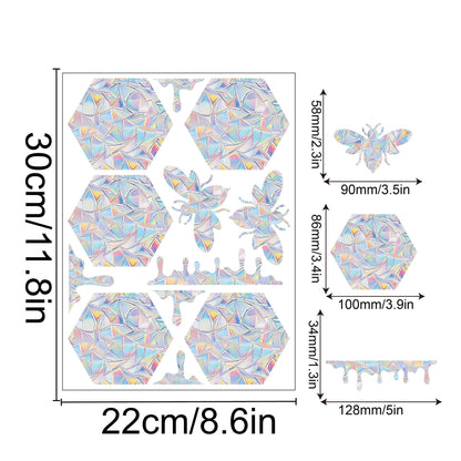Naklejki na Okno z Tęczą
