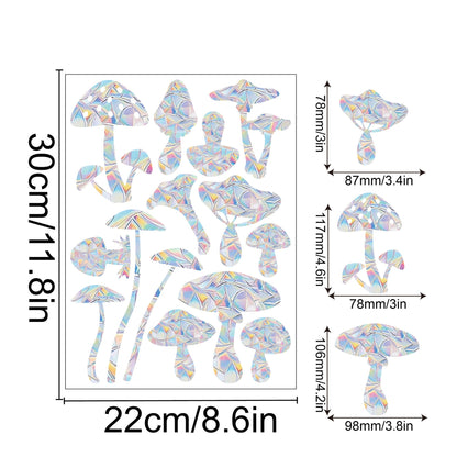 Naklejki na Okno z Tęczą