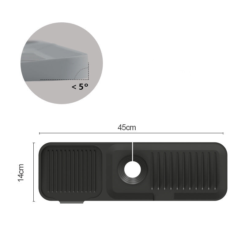 Silikonowa Mata Odkapowa z Odpływem