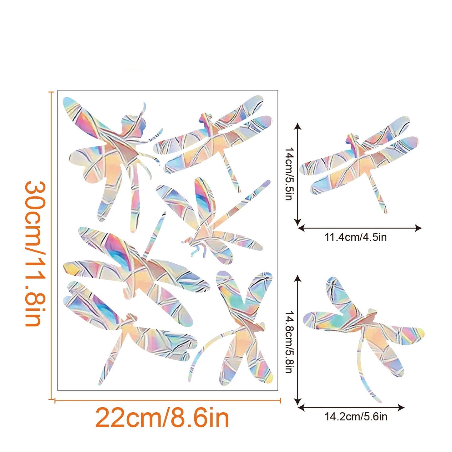 Naklejki na Okno z Tęczą