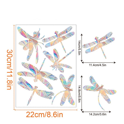 Naklejki na Okno z Tęczą