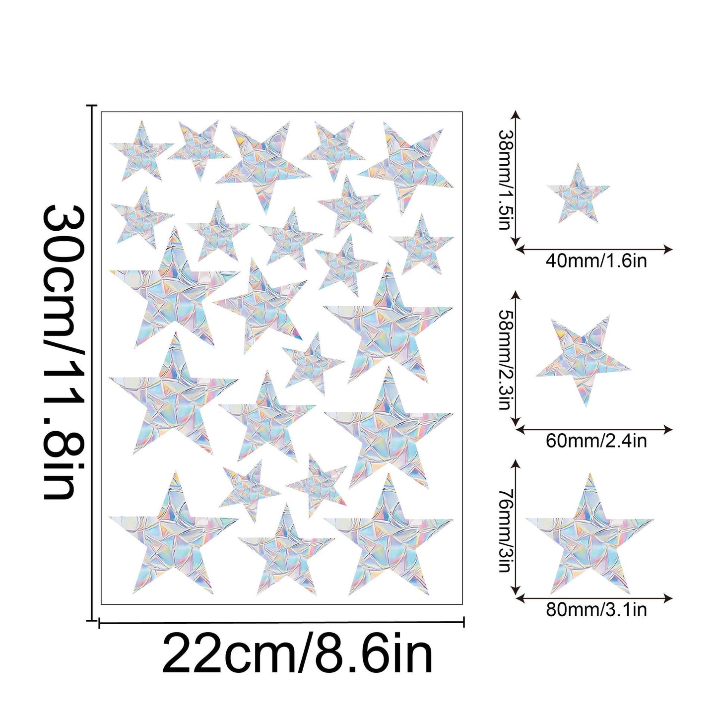 Naklejki na Okno z Tęczą