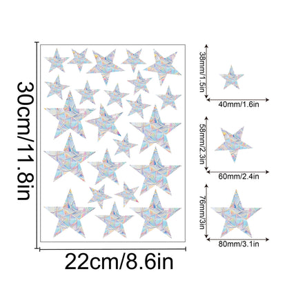 Naklejki na Okno z Tęczą