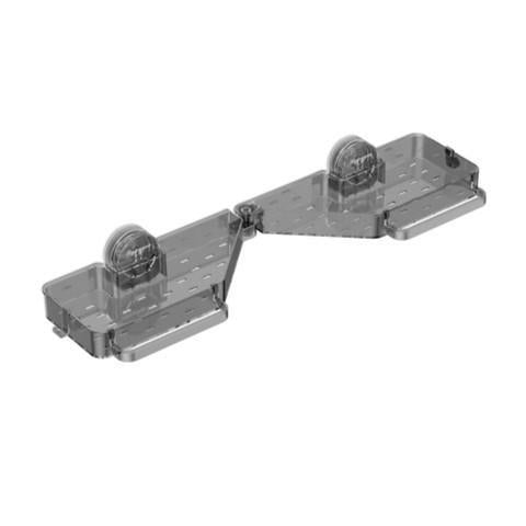 Składana Półka z Przyssawką do Łazienki