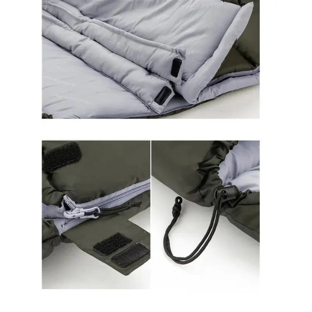 Izolowany Śpiwór Turystyczny - Ultralekki Śpiwór Outdoor na Zimne Noce
