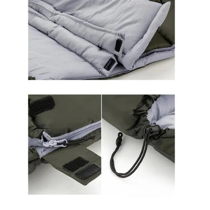 Izolowany Śpiwór Turystyczny - Ultralekki Śpiwór Outdoor na Zimne Noce