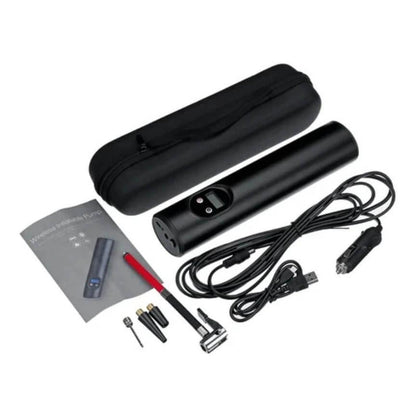 Przenośna elektryczna pompka powietrza z wyświetlaczem cyfrowym