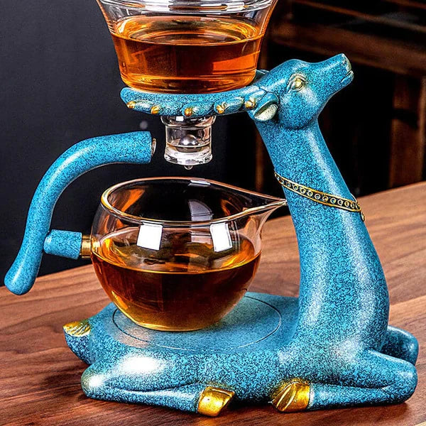 Sztuczny Zestaw do Herbaty z Motywem Zwierząt – Ekskluzywny Czajnik do Stylowego Picia Herbaty