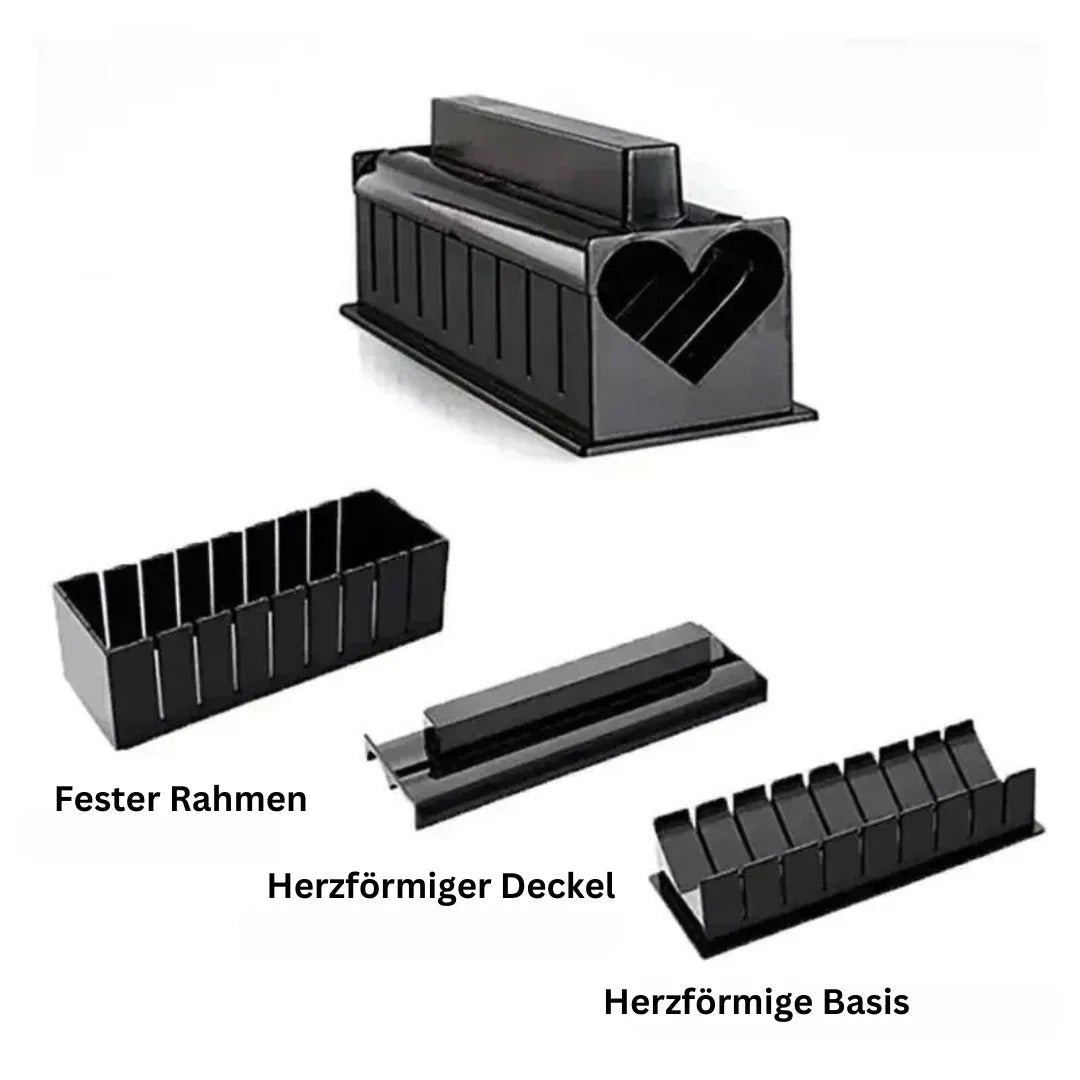 Zestaw do Rolowania i Krojenia Sushi – Praktyczny Zestaw Sushi z Szablonami i Akcesoriami