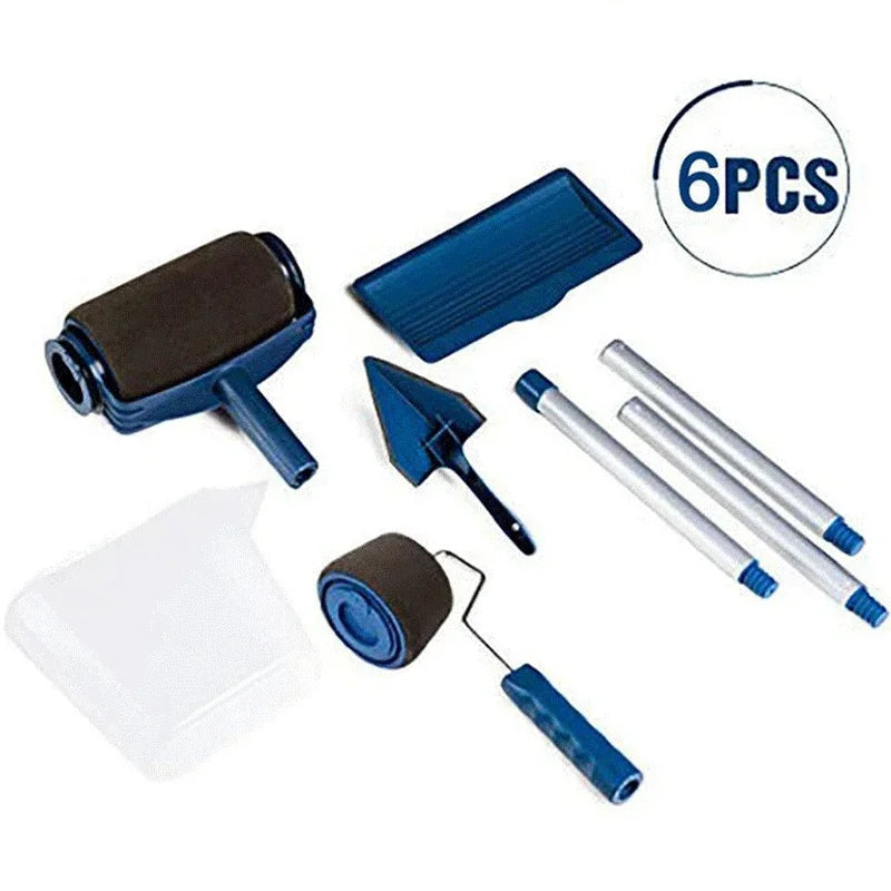 Zestaw wałków malarskich z akcesoriami (6 sztuk)