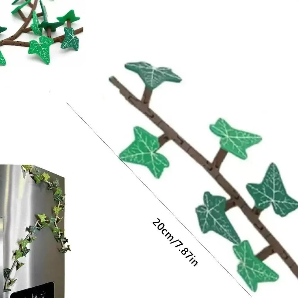 Projektowy Magnes na Lodówkę z Bluszczem