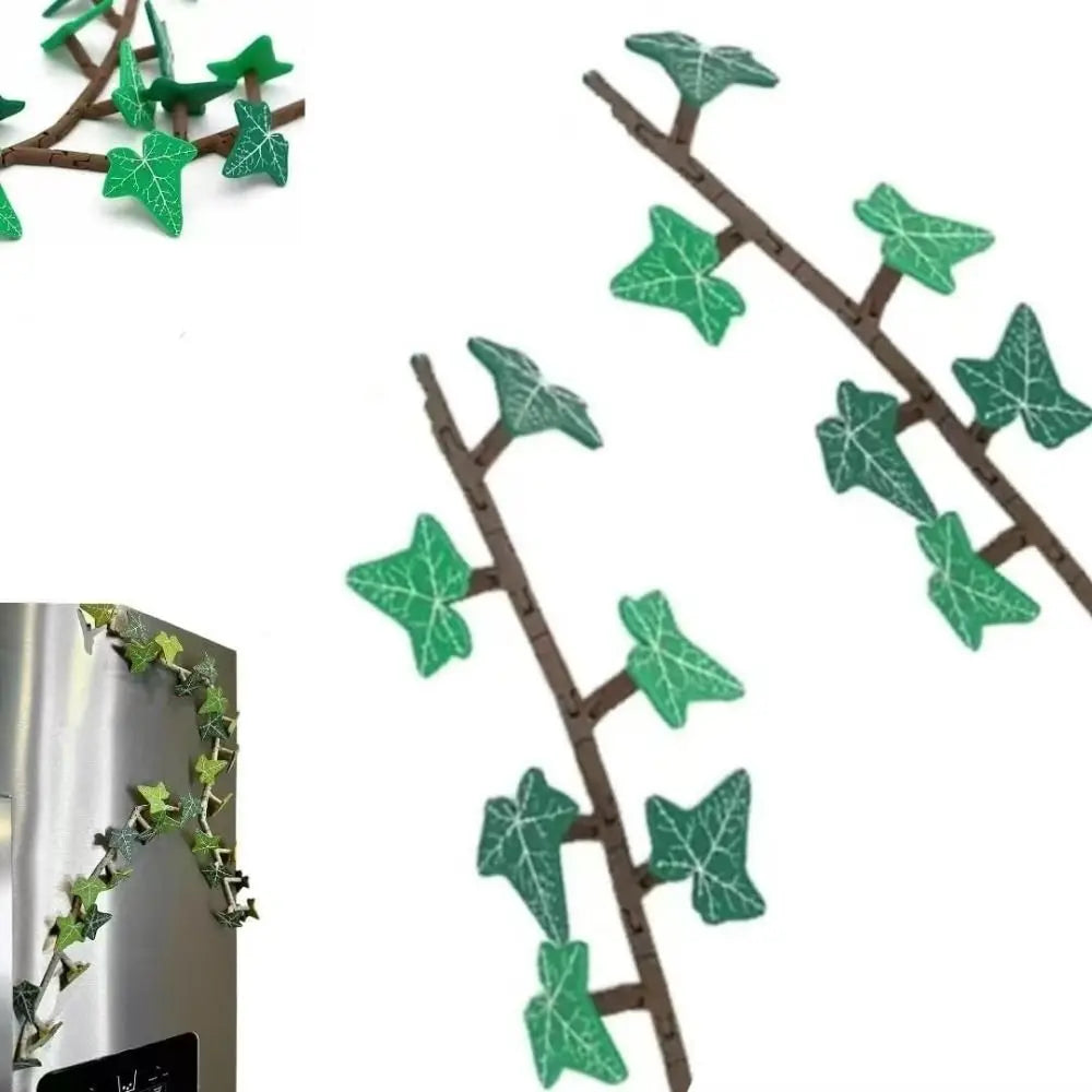 Projektowy Magnes na Lodówkę z Bluszczem