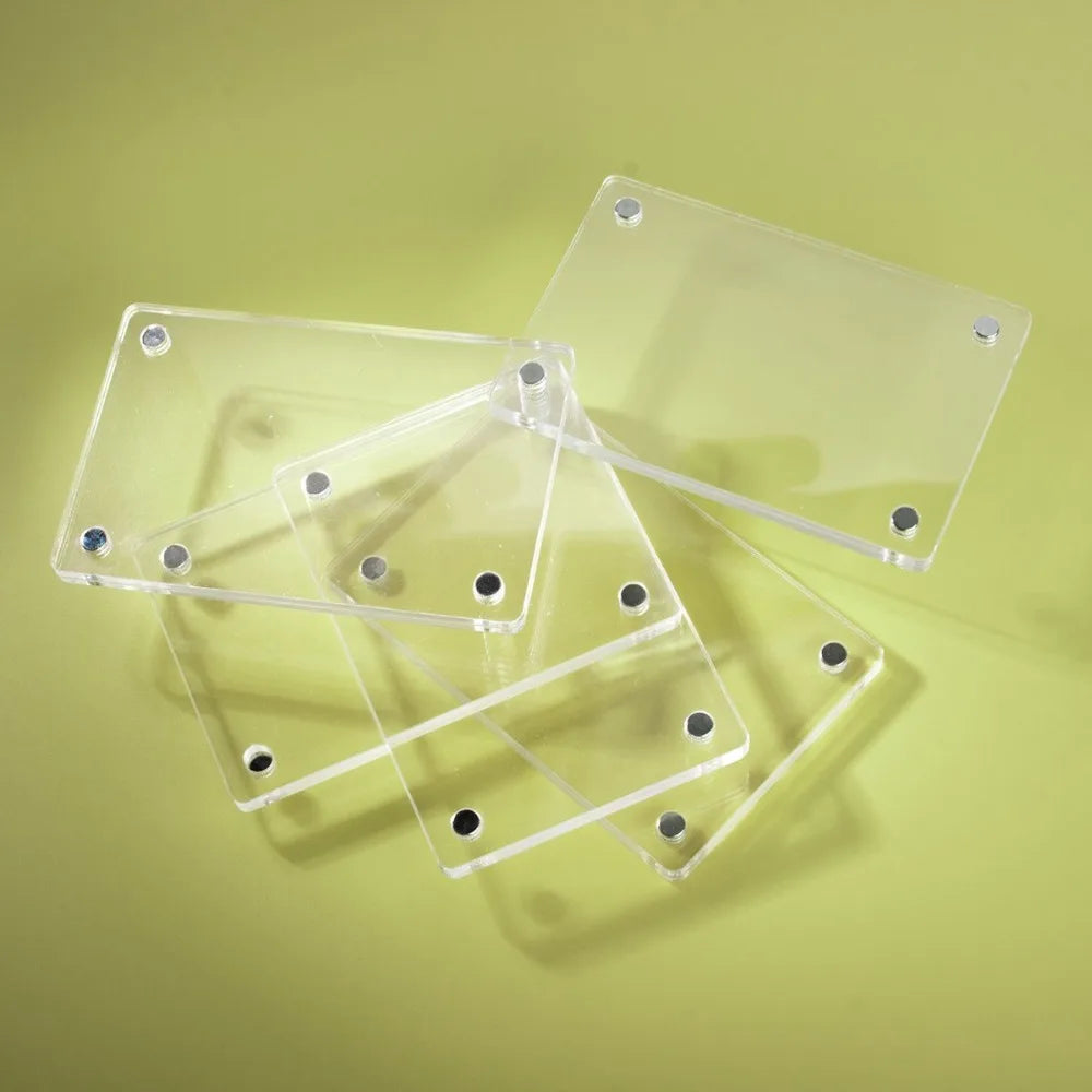 Magnetyczna Ramka Akrylowa na Zdjęcia – Zestaw 5 Sztuk