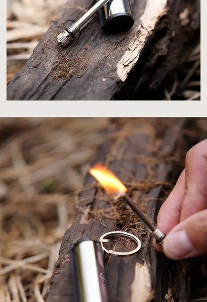 Wodoodporny brelok z zapalniczką (zestaw 2 sztuk)