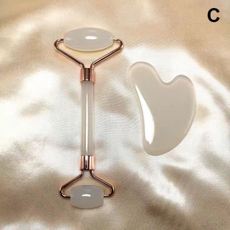 Faceshape | Roller do Twarzy i Skrobak do Masażu dla Ujędrnionej Skóry