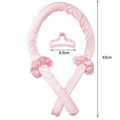 Jedwabiste loki bez ciepła – Elastyczna lokówka do miękkich fal