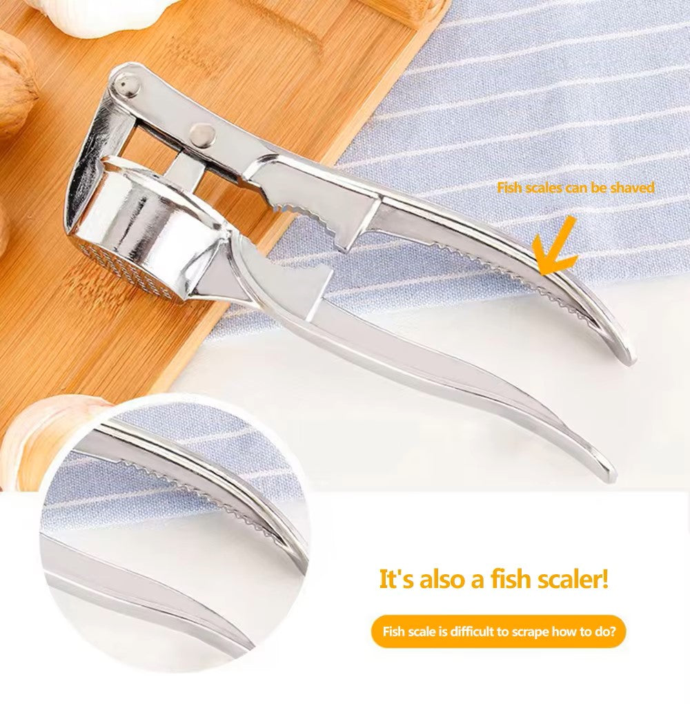 Solidny Praska do Czosnku ze Stali Nierdzewnej