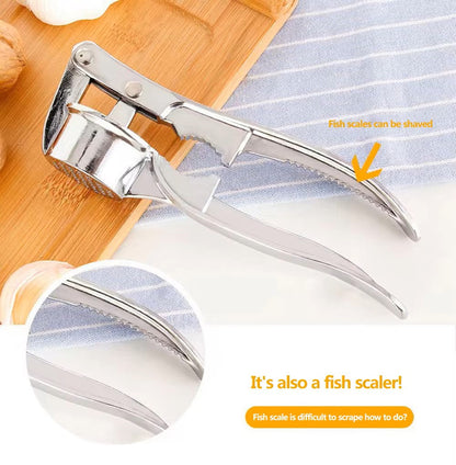 Solidny Praska do Czosnku ze Stali Nierdzewnej