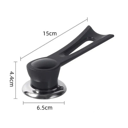 Wymienny Uchwyt do Pokrywki Garnka – Drewniany Projekt z Podstawą ze Stali Nierdzewnej