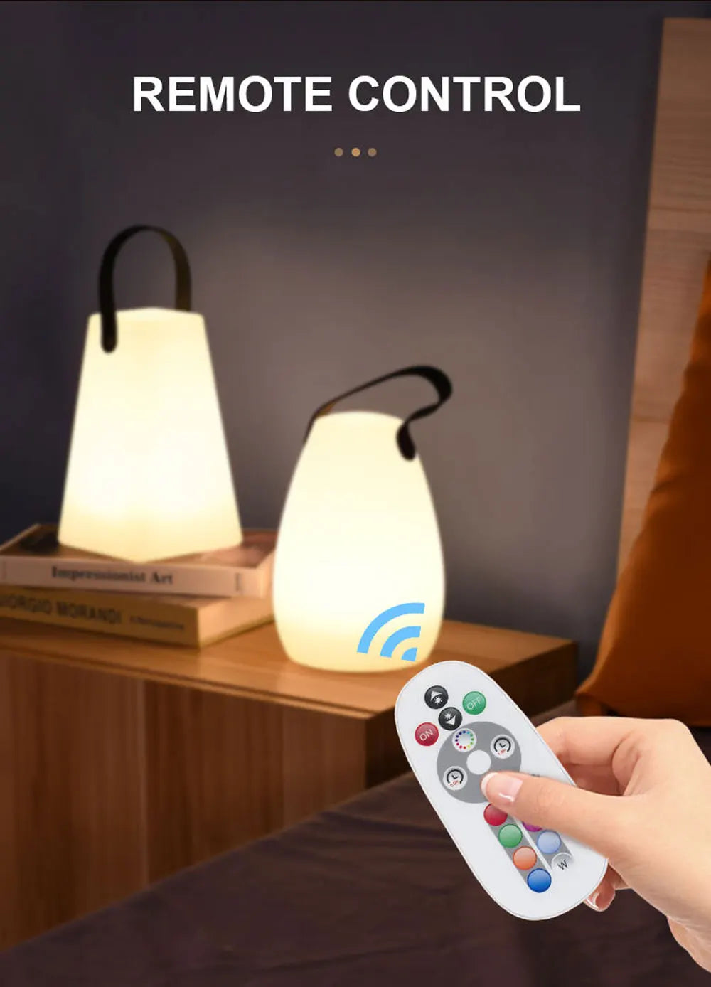 Przenośna Wodoodporna Lampa Bezprzewodowa