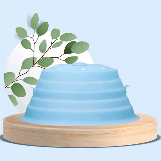 2w1 Składana Osłona do Mikrofalówki i Uchwyt Chroniący przed Ciepłem