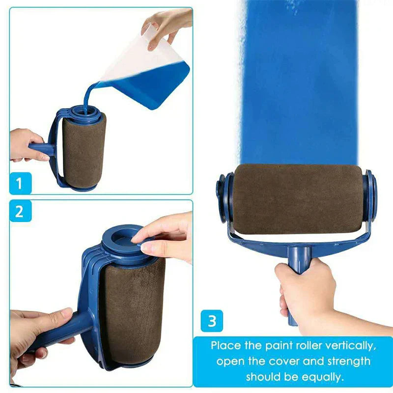 Zestaw wałków malarskich z akcesoriami (6 sztuk)