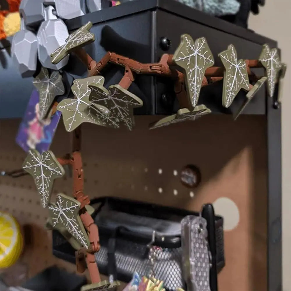 Projektowy Magnes na Lodówkę z Bluszczem