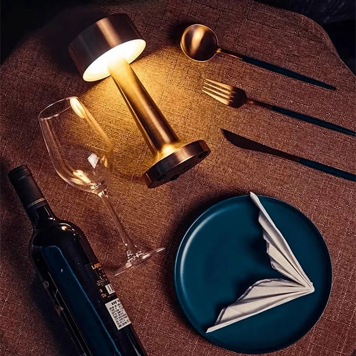 Elegancka LED-owa lampa stołowa