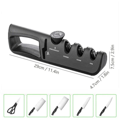 Wielofunkcyjna Ostrzałka 4 w 1 – Profesjonalna Ostrzałka (1+1 Gratis)