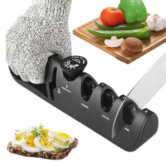 Wielofunkcyjna Ostrzałka 4 w 1 – Profesjonalna Ostrzałka (1+1 Gratis)