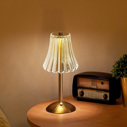 Ładowalna Lampka Biurkowa LED USB w Stylu Retro