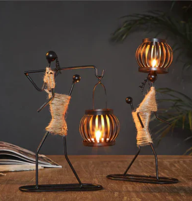 Świecznik w Stylu Vintage