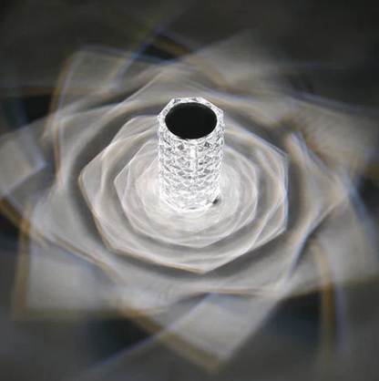 Lampa LED w Kryształowym Designie